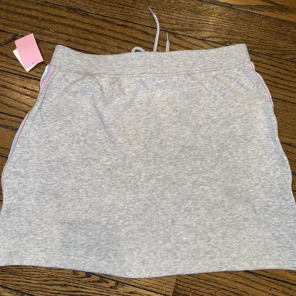 Sanrio Hello Kitty Women's Skirt Grey Size M NWT Elastic Waist Drawstring - Picture 7 of 8